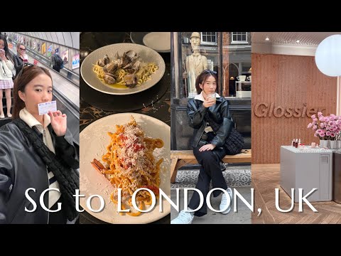 SG TO LONDON UK vlog: what to do/eat in london & where to go/shop, factory outlet/convent garden