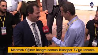 Ankaragücü Başkanı Mehmet Yiğiner, Kongre Sonrası Klpor Tvye Konuştu
