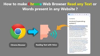 Celebrity How to make Chrome Web Browser Read any Text or Words present in any Website ? Net Worth