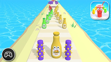 Juice Run - Gameplay Walkthrough Part 36 - Puzzle Game Levels 185-187 (iOS, Android)