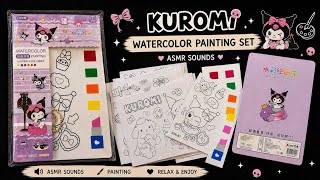 Full This Kuromi Watercolor Set Worth Buying Honest Review & Painting Test 🎨🖤 Guide