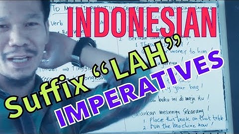 PREFIX & SUFFIX of indonesian language | morphology