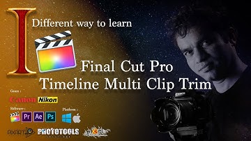 How to Trim Multi Clips on Timeline in Final Cut Pro