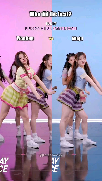 [ILLIT - LUCKY GIRL SYNDROME] who did the best?                      #kpop #illit #luckygirlsyndrome