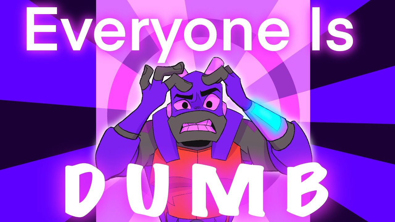 EVERYONE IS DUMB | dumb dumb animation meme | ROTTMNT Donnie 🐢 #rottmnt ...