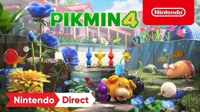 Nintendo divulga trailers de novos jogos: “Pikmin 3 Deluxe