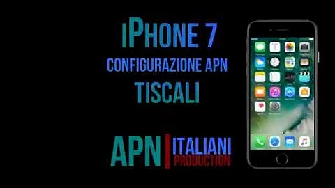 Come impostare Tiscali Mail su iphone?