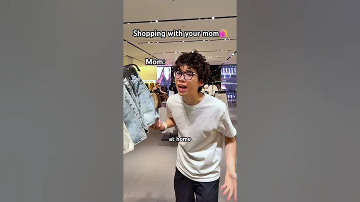 Shopping With Mom #asher #shorts