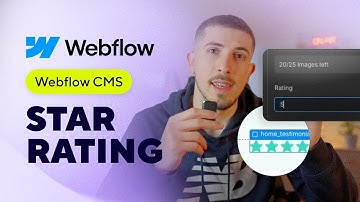 Display Dynamic Star-Ratings - Using CMS Data in Webflow (Easy + Free Template)