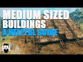 Valheim - HOW TO BUILD MEDIUM SIZED BUILDINGS - A HELPFUL GUIDE - NEW PLAYER TUTORIAL