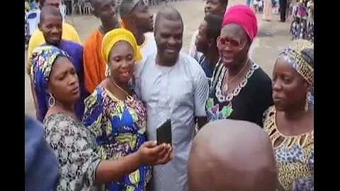 ALH.ABASS AKANDE OBESERE PERFORMANCE AT MOVIE PREMIER IN AGEGE