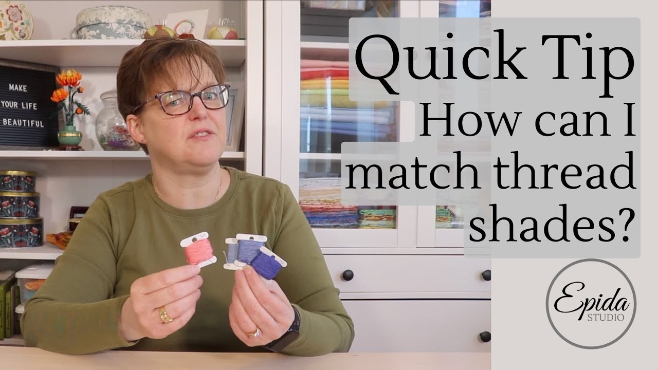 How can I match thread shades? - YouTube