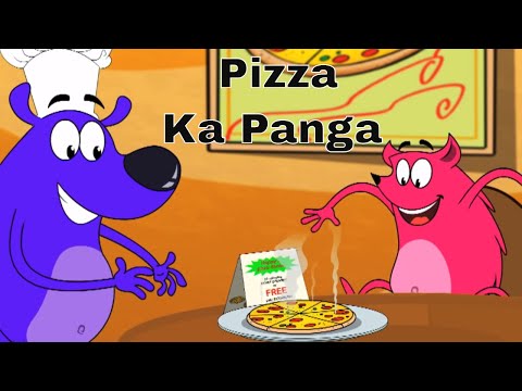 Pizza Ka Panga Ep 25 Pyaar Mohabbat Happy Lucky Indian Indian  Cartoon Show