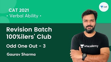 Odd One Out - 3 l Revision Batch - 100%ilers