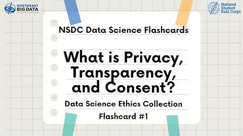 Data Science Ethics Flashcard #1: Privacy, Transparency, and Consent