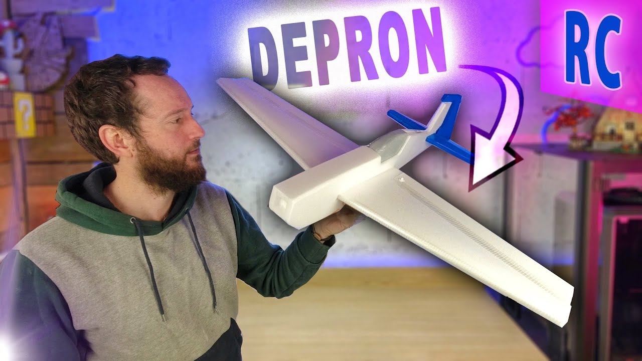 SZITW Planeur davion RC pour adulte 25,6 pouces grand avion RC à vo