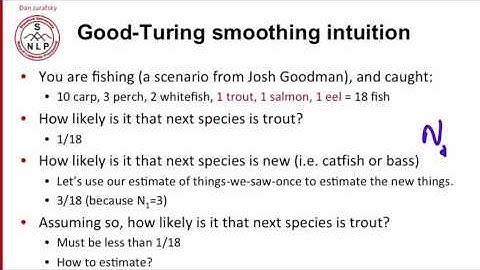 Nlp - 2.7 - Good-Turing Smoothing