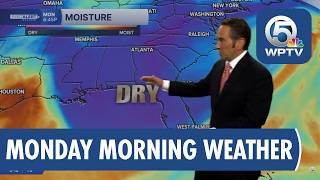 WPTV First Alert Weather Forecast for morning of Monday, Oct. 12, 2026