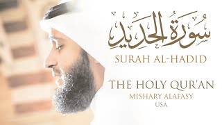 سورة الحديد مشاري راشد العفاسي | من صلاة التراويح والقيام كاليفورنيا 1430هـ - 2009م