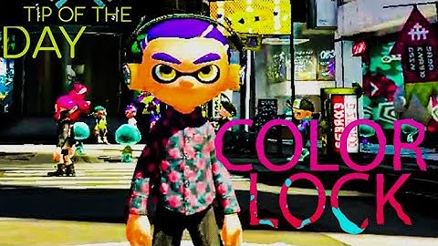 Splatoon 2 COLOR LOCK  on/off  Tip of the Day
