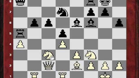 Chess Brilliancy Game: The Gibraltar Brilliancy Prize Game of 2009, Part 1 of 2 (Chessworld.net)