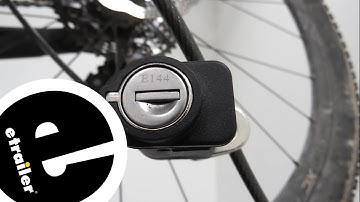 etrailer | Checking Out the Lock Cores for RockyMounts Bike Carriers