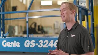 Product Genie GS E Drive Slab Scissor Lifts-Walkaround