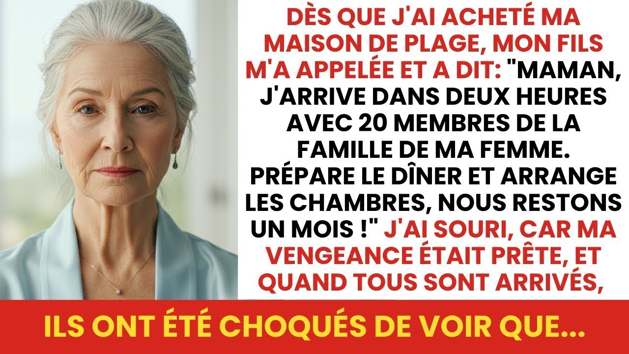 J'ai Acheté Une Maison De Plage; Mon Fils A Dit: 