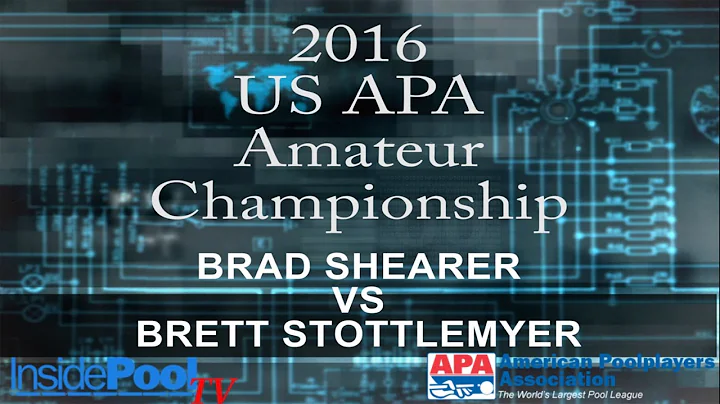 2016 U S  APA Amateur Championship Brad Shearer vs...