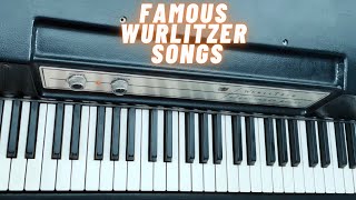 Most Famous Wurlitzer Electric Piano Intros