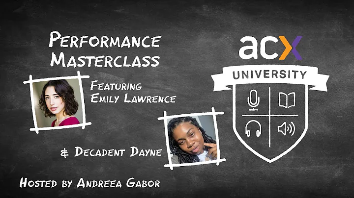 Performance Masterclass ft. Emily Lawrence and Dan...