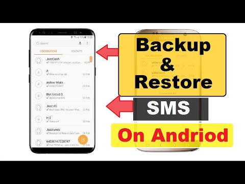 Sms backup and Restore | How to transfer text messages to a new phone 2020