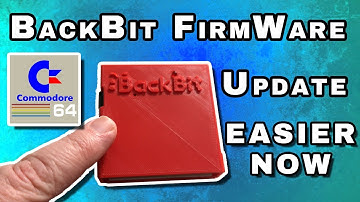 Commodore 64 BACKBIT cartridge EASY firmware update
