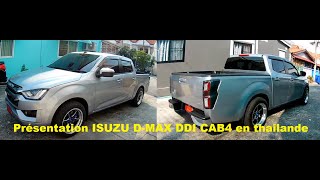 Présentation Isuzu D-Max Ddi Cab4 En Thailande