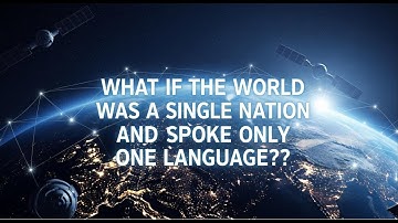 ONE NATION ? ONE LANGUAGE ? WHAT IF?