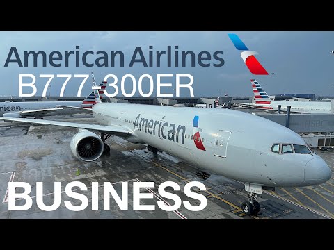 AMERICAN AIRLINES 777 Flagship Business Class | New York to London