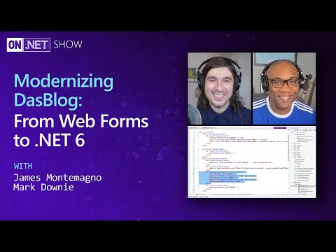 Modernizing DasBlog - from Web Forms to .NET 6