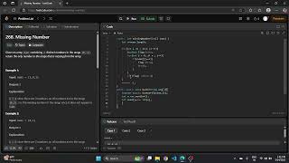 LeetCode 268 - Missing Number | Brute Force Approach in Java