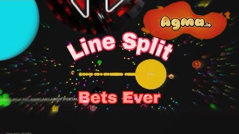 Agma.io|Line split?!?!?🔥🔥|Best Ever!