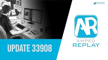 Amped Replay Update 33908: Motion Detection, Resizable Panels, Improved Audio Support and Much More!