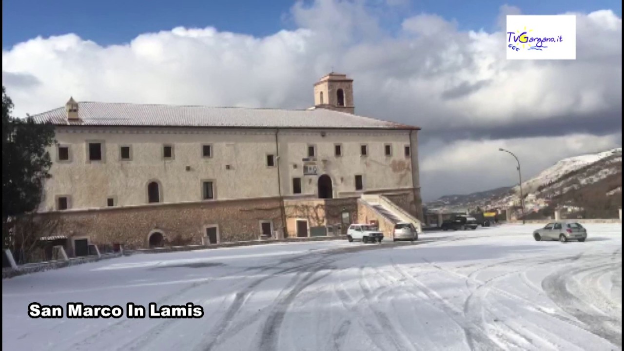 San Marco In Lamis innevata