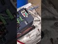 Energize a VFD with batteries