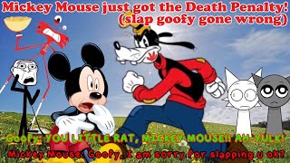 Crossover Crackverse X Jb720 Mickey Mouse Just Got The Death Penalty And Slap Goofy Gone Wrong