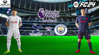 FC 24 - Tottenham vs Manchester City - Premier League 23/24 Full Match | Xbox Series S 4K