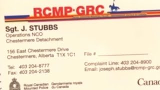 Chestermere cop gets schooled and Educated in￼ Canadian Constitution. Law vs policies￼