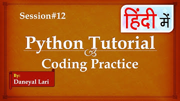 Python Coding Practice | Python Tutorial in Hindi | Learn Python in Hindi | #12