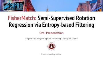 [CVPR2022 Oral] FisherMatch: Semi-Supervised Rotation Regression via Entropy-based Filtering