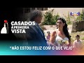 Choque no altar a primeira reao de elisabete e francisco  casados  primeira vista