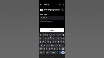 sharding explained bluem code