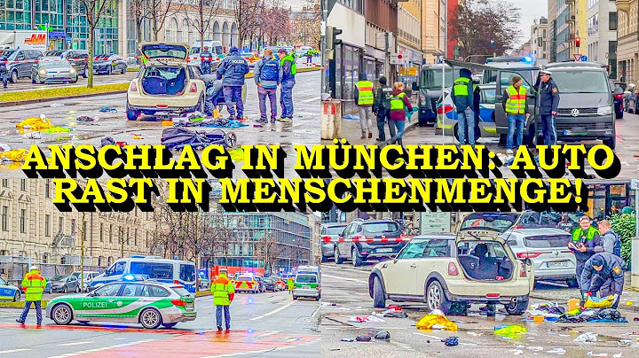+++ OFFENBAR ANSCHLAG IN MÜNCHEN: AUTO RAST IN MENSCHENGRUPPE VON VERDI-DEMO +++ 27 VERLETZTE